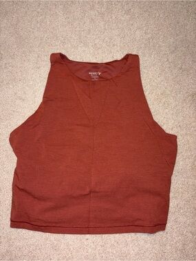 Old Navy Rust Crop Tank Top - Women's